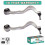 FRONT LOWER SUSPENSION WISHBONE CONTROL ARMS FOR BMW 7 E65 E66 E67 N62 (PAIR) 1