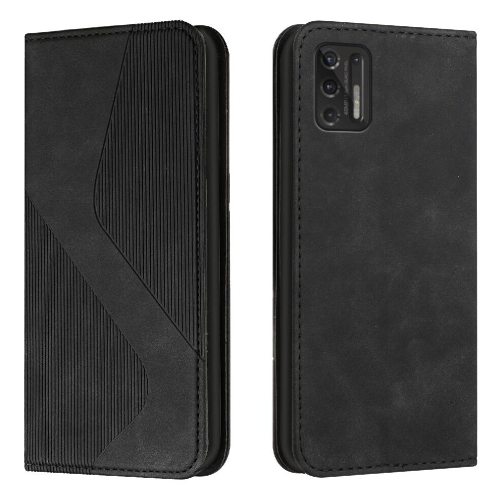 (Black) Case For Motorola Moto G Stylus 2021 Magnetic Card Slots Holder Folio Flip Pu Leather Wallet Kickstand Black 764762643225