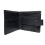 Quality black leather teddy bear wallet 2