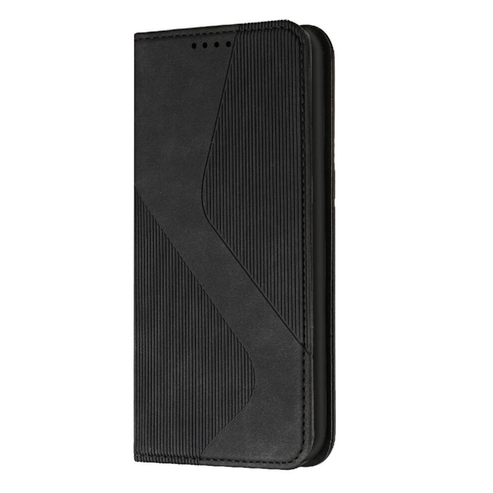 (Black) Case For Motorola Moto E22s Wallet Kickstand Card Slots Holder Magnetic Pu Leather Folio Flip Black 764762643768