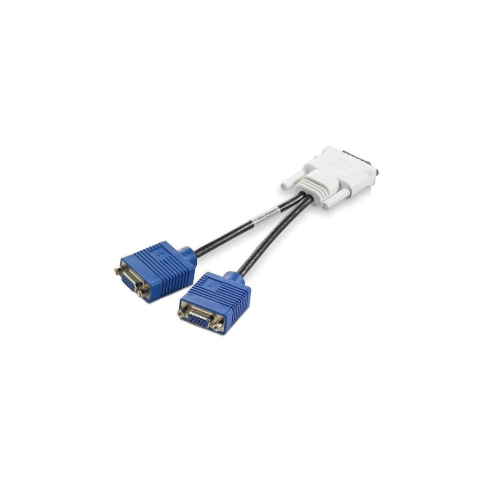 HP DMS Male To VGA X2 Male Cable Splitter Adapter DMS-59