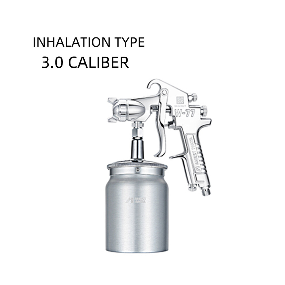(Down Pot - 3.0) W-77 Pneumatic Spray Gun 2.0/2.5/3.0Mm Caliber Nozzle Car / Furniture 9075527454293