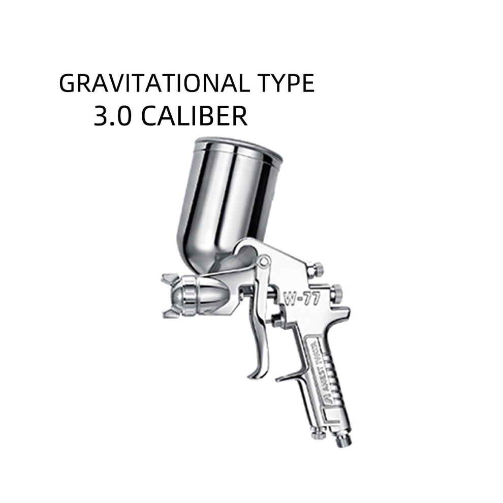 (Up Pot - 3.0) W-77 Pneumatic Spray Gun 2.0/2.5/3.0Mm Caliber Nozzle Car / Furniture 9075527454309