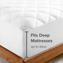 (King) Mattress Protector Extra Deep 30cm Bed Cover