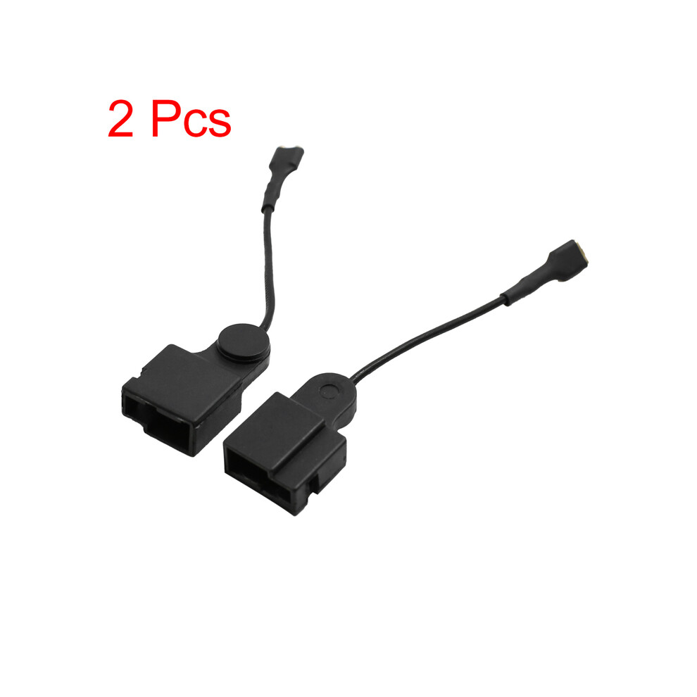 (2Pcs) 2Pcs Plastic Car Horn Speaker Adapter Wiring Harness Pigtail Socket For 9132346934099
