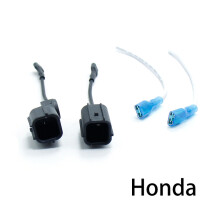 (Honda Horn Wire) 2Pcs Car Horn Plug Adapter Universal Snail Horn Socket Conversion Plug