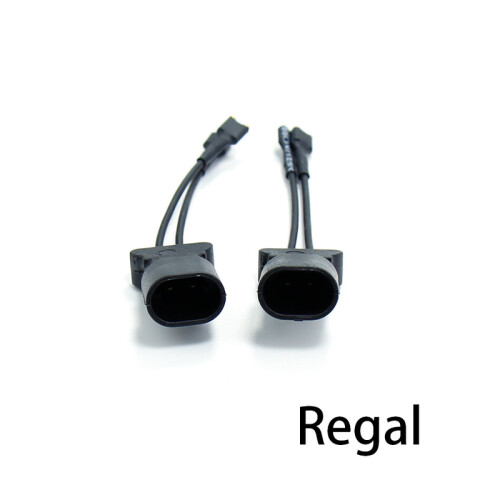 (Regal Horn Wire) 2Pcs Car Horn Plug Adapter Universal Snail Horn Socket Conversion Plug
