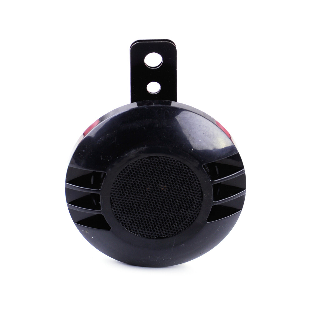 (Black) Dwcx 12V Waterproof Loud 430Hz Super Sound Snail Horn Motorcycle Motobike Black 9132346941424