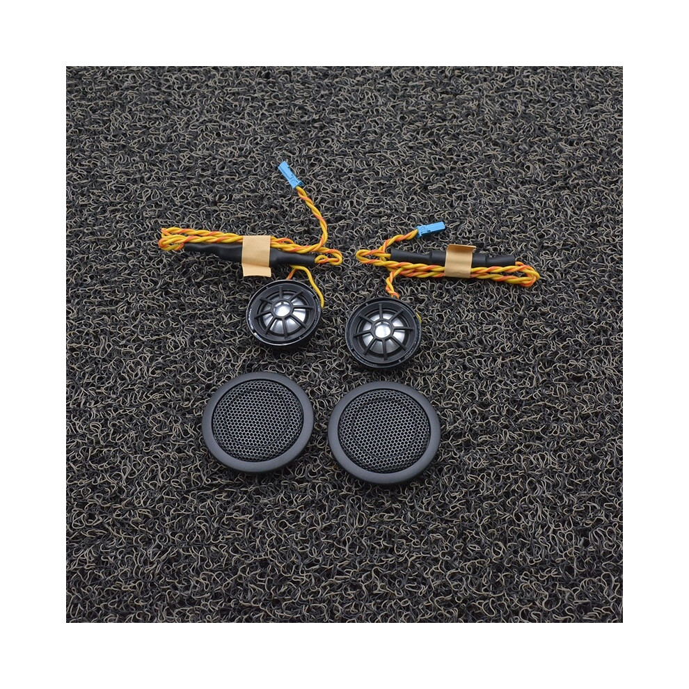 (Cover Plus Tweeter) Car Rear Door Tweeter Cover For Bmw F20 F22 F30 F32 F48 Series Treble 9132346944142