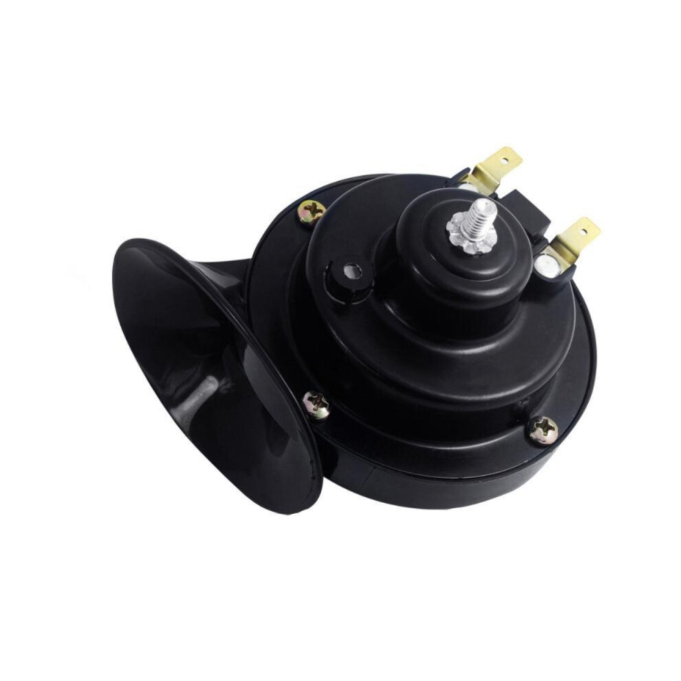 (1 Pcs ) 150/300Db Car Horn Universal Loud Pressure Klaxon Speaker 12V Waterproof Black 9132346946467