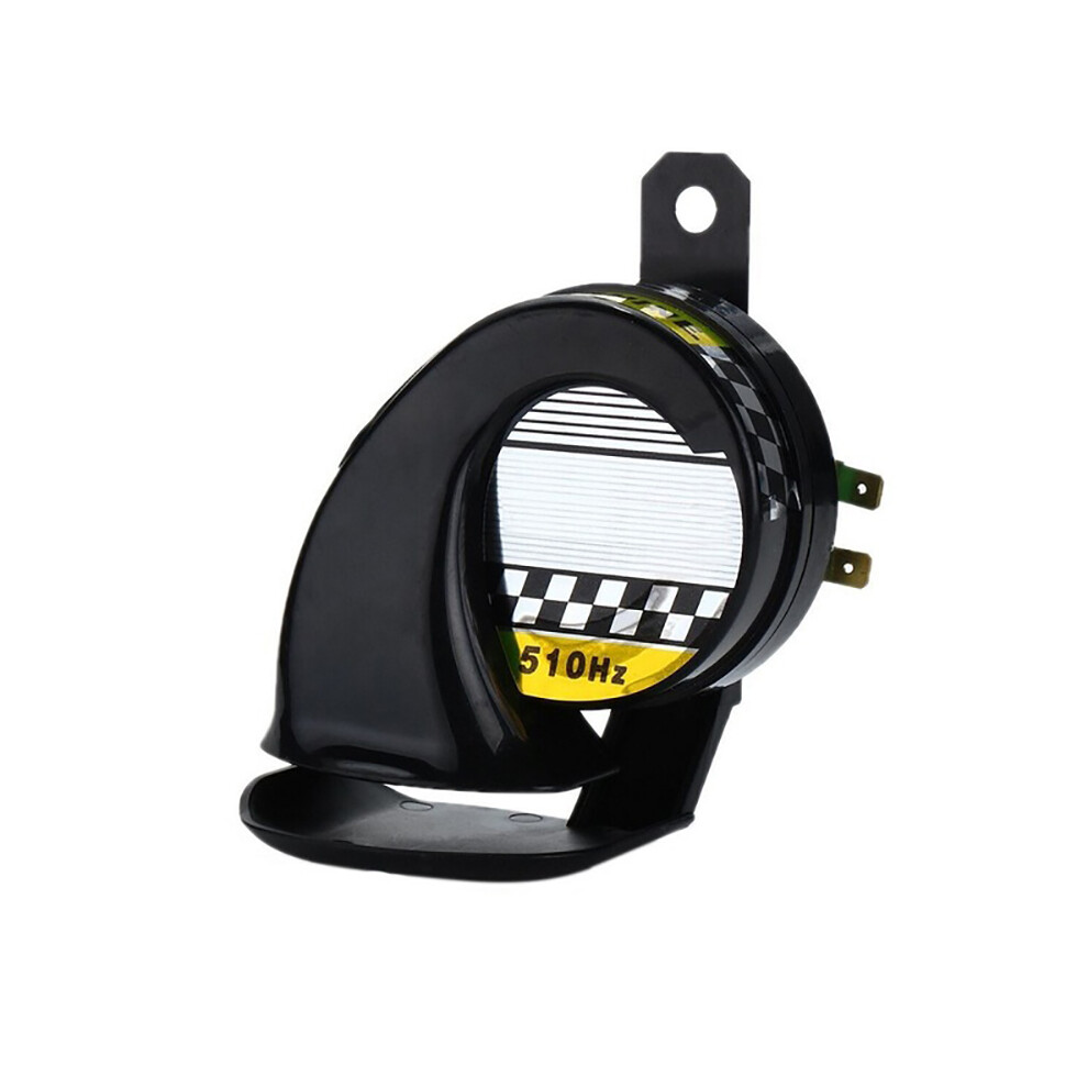 (1 Pc ) Car Horn 12V 130Db Waterproof Snail Air Horn Siren Loud Sound For Truck Black 9132346946160