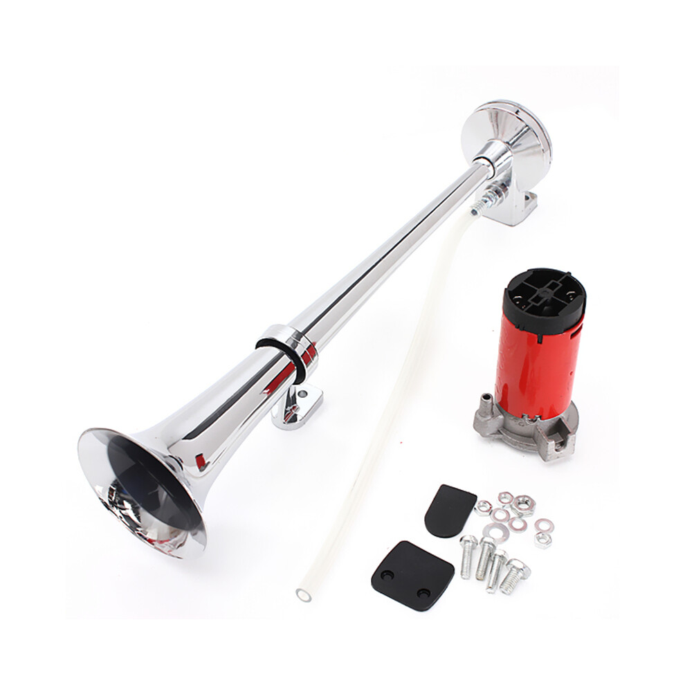(Horn And Compressor) 12V Universal Air Horn Pump Loud Car Truck Vehicle Train Motorcycle Siren 9132346946979