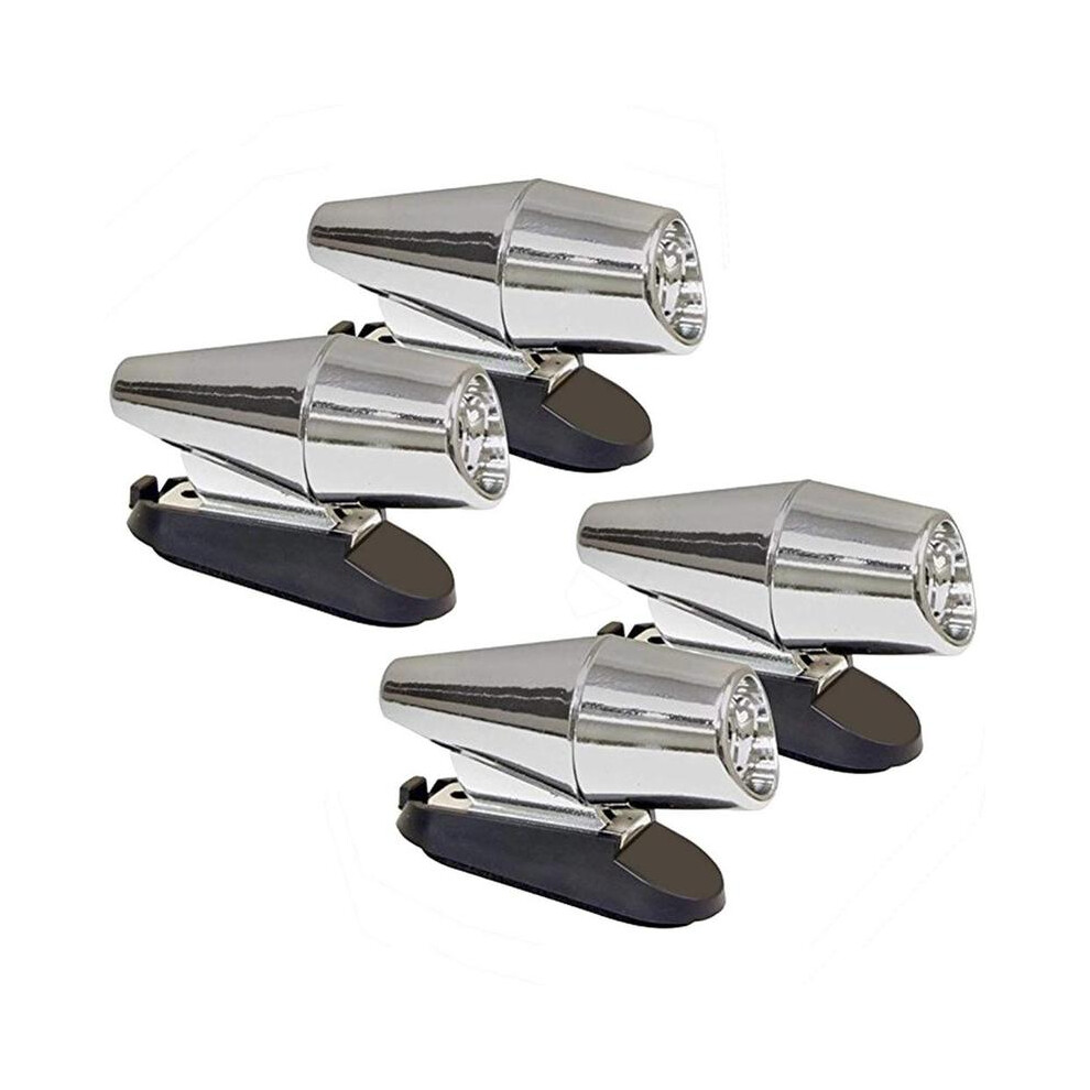 (4 Pcs ) Deer Whistle Alert For Vehicles Waterproof Weather-Proof Deer Whistles Silver 9132346953205