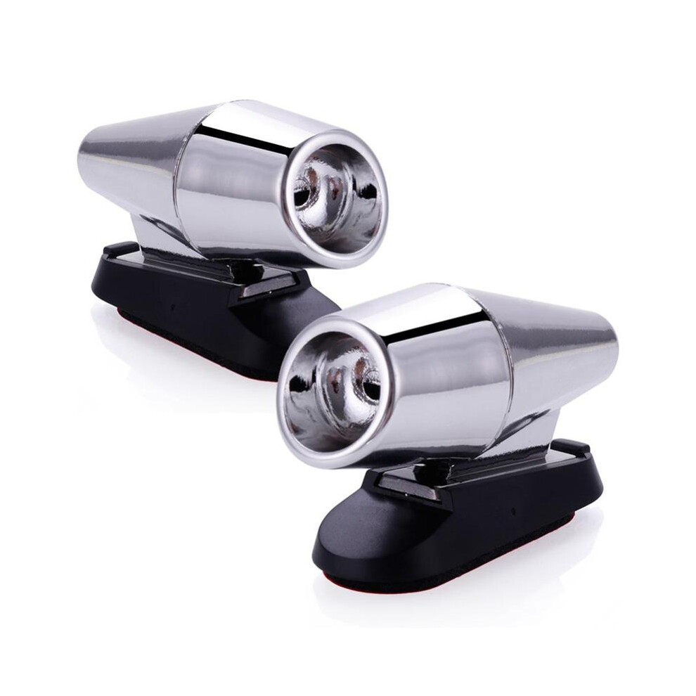 (2 Pcs ) Deer Whistle Alert For Vehicles Waterproof Weather-Proof Deer Whistles Silver 9132346953212