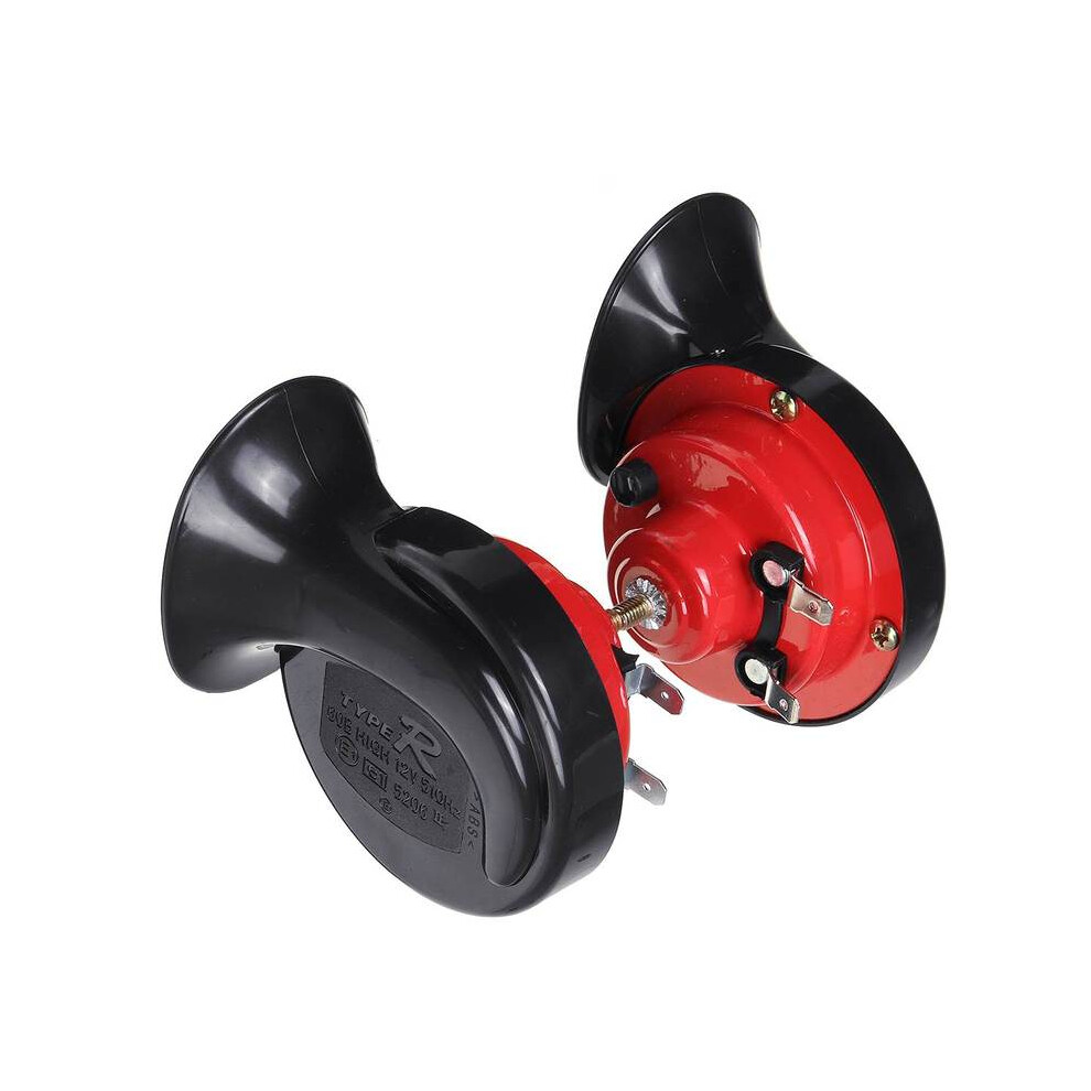 (24V) 2PCS 300DB Train Horn for Trucks The Loudest Waterproof Loud Air Electric