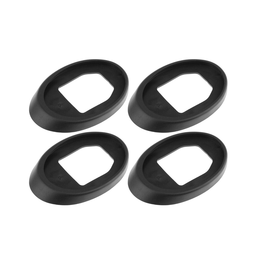 4Pcs Car Roof Mast Whip Aerial Antenna Rubber Base Gasket Seal Fit For 9132346931821