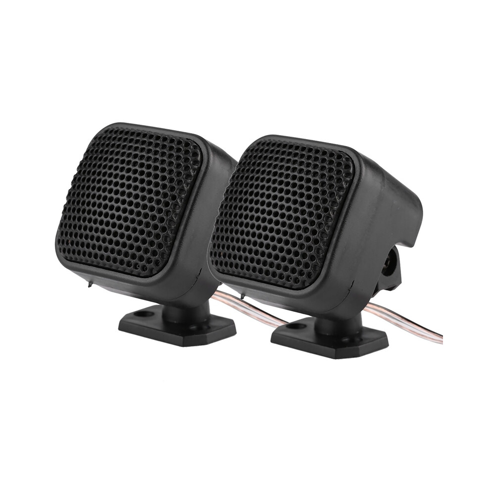 2Pcs Car Small Square Speaker Loud Audio Music Tweeter Loudspeaker 500W 9132346933238