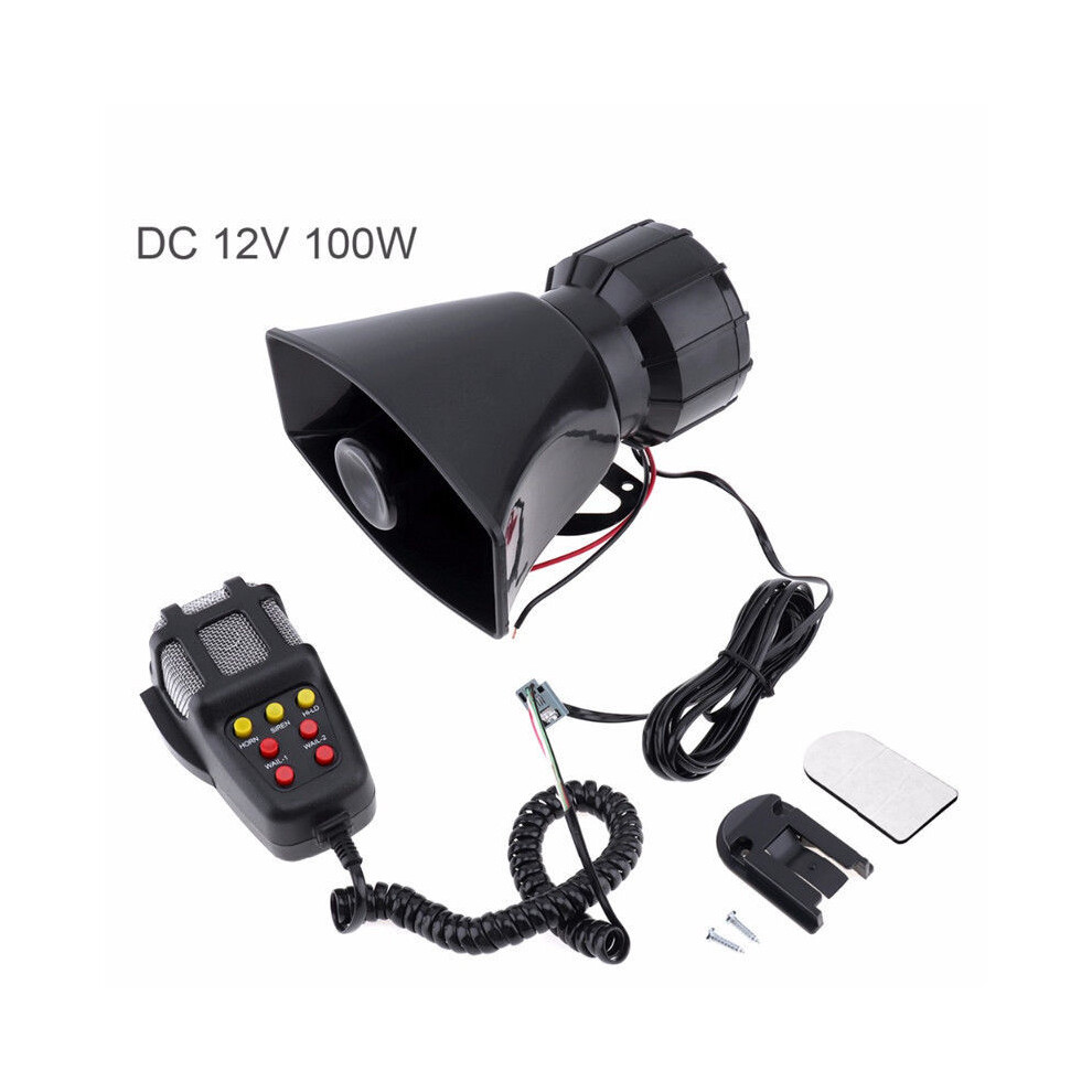 Speakers 120-150Db Car Horn Police Siren Air Horn Megaphone Car Horn 9132346933184