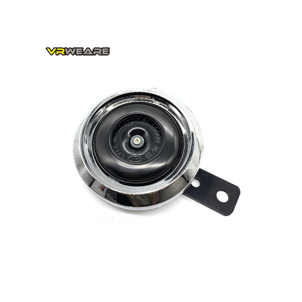 Dc 12V Motorcycle Electric Horn Chrome Plated Waterproof Loud Horn Motorbike 9132346939070