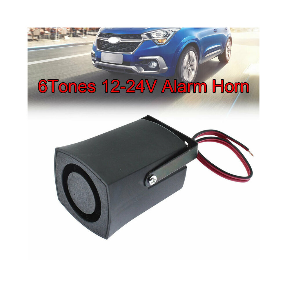 12V-24V 120Db Alarm Siren Buzzer Horn Electronic Wired For Car Horn Security 9132346940052