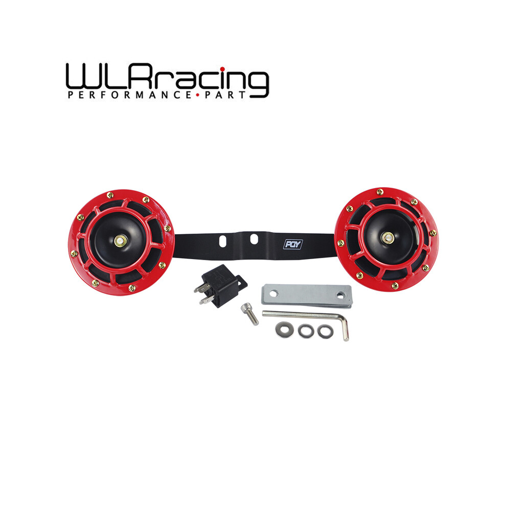 2Pcs 12V 115Db Super Loud Compact Electric Blast Tone Air Horn Kit With 9132346941745