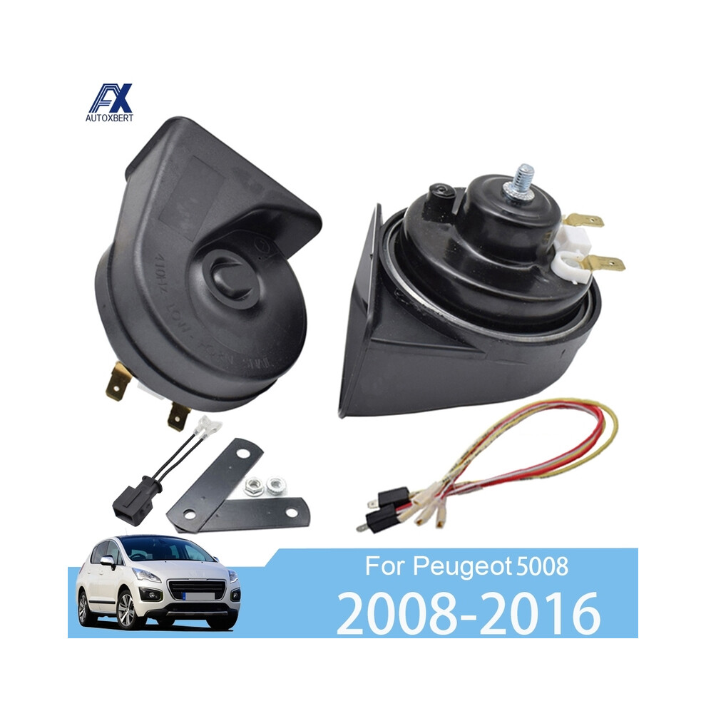 12V Snail Horn For Peugeot 125Db Loud Auto Horn 410/510Hz Dual Tone Car 9132346942858