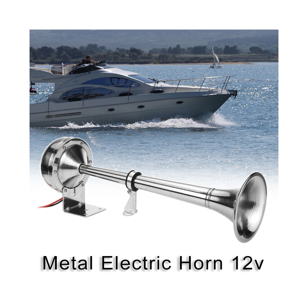 105Db Single Air Trumpet Electric Air Horn 12V 24V Air Horns Compressor 9132346945460