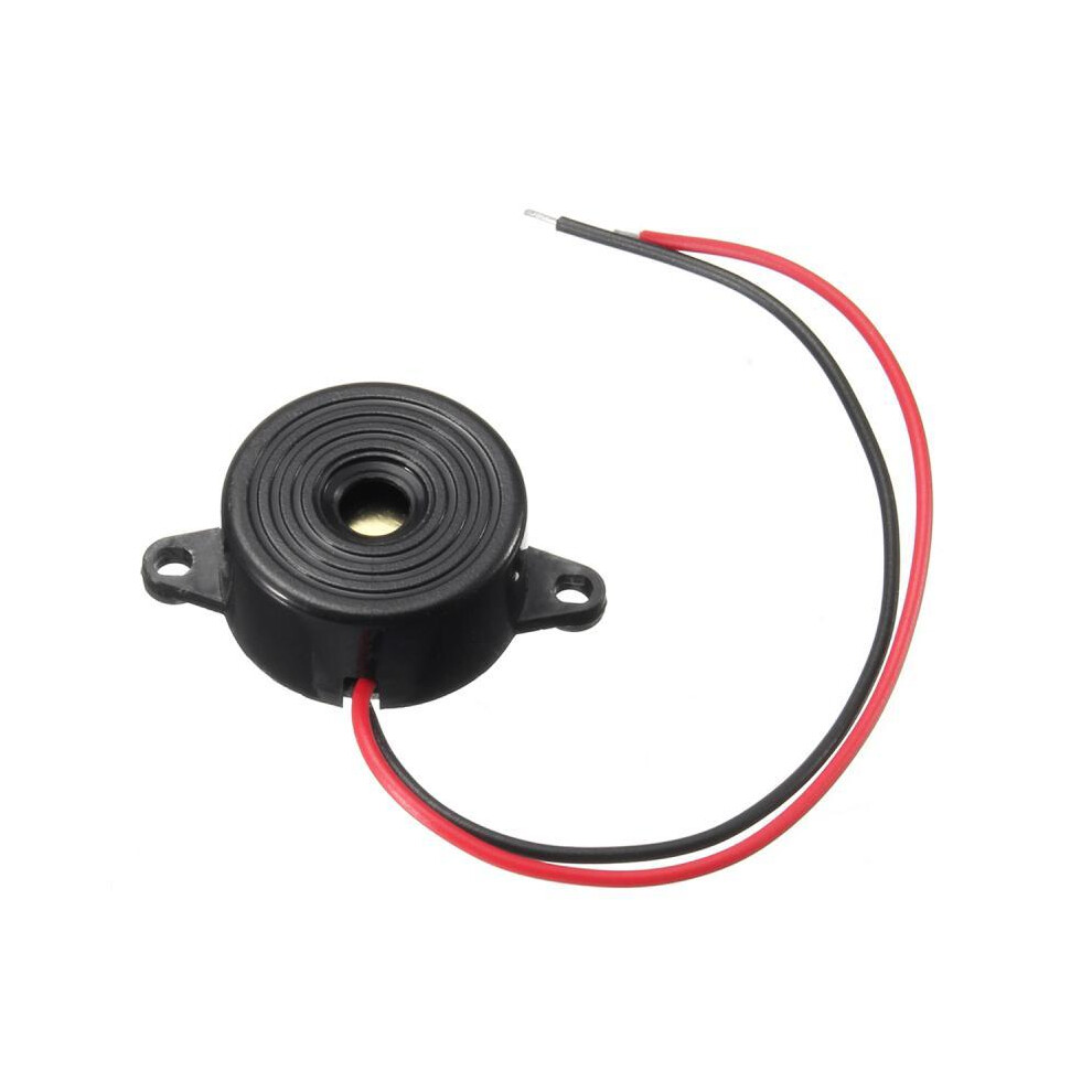 Car 95Db Alarm Dc 3-24V Electronic Buzzer Continuous Beep Piezo Black 9132346945798
