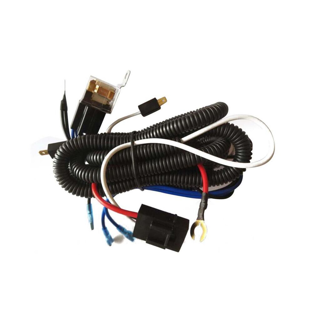 Universal Car Horn Relay Wiring Harness Kit Portable Easy Installation 9132346946689