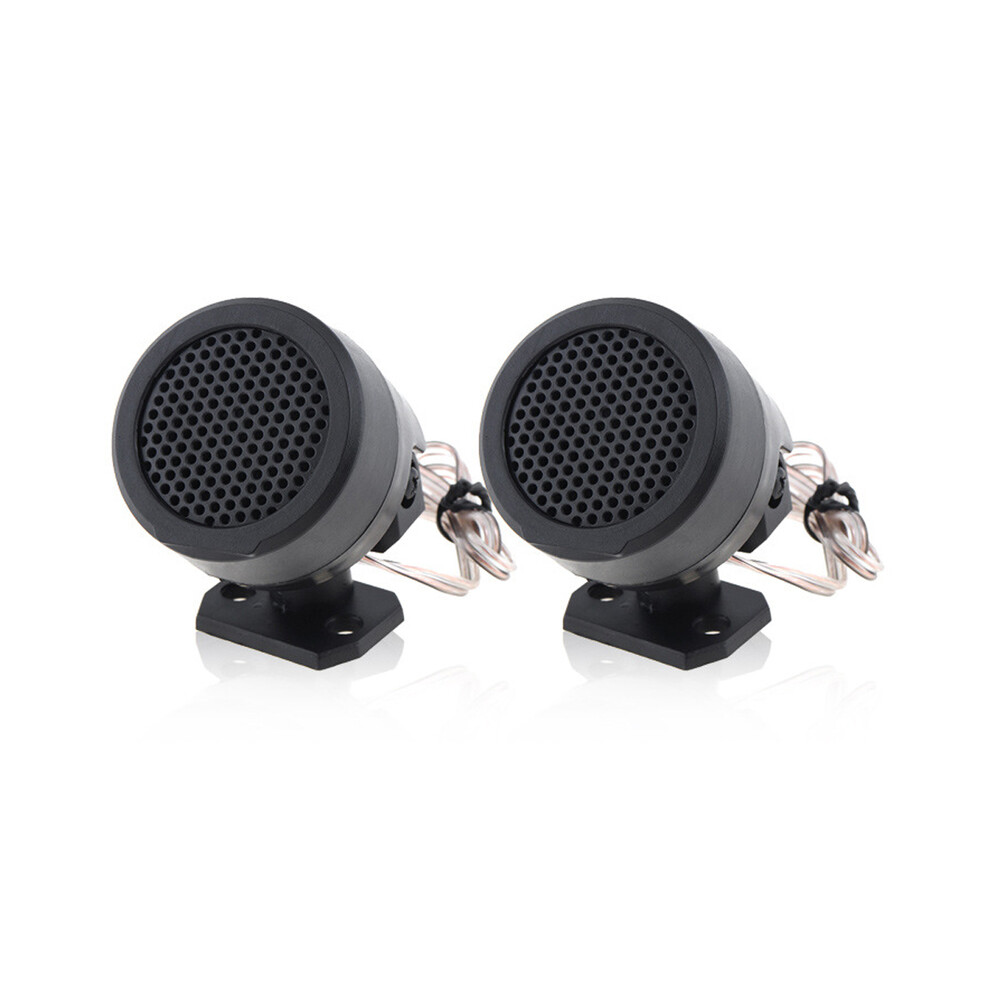 2Pcs 500W Car Hifi Dome Tweeter Audio Speakers Subwoofer Built-In Crossovers 9132346947778