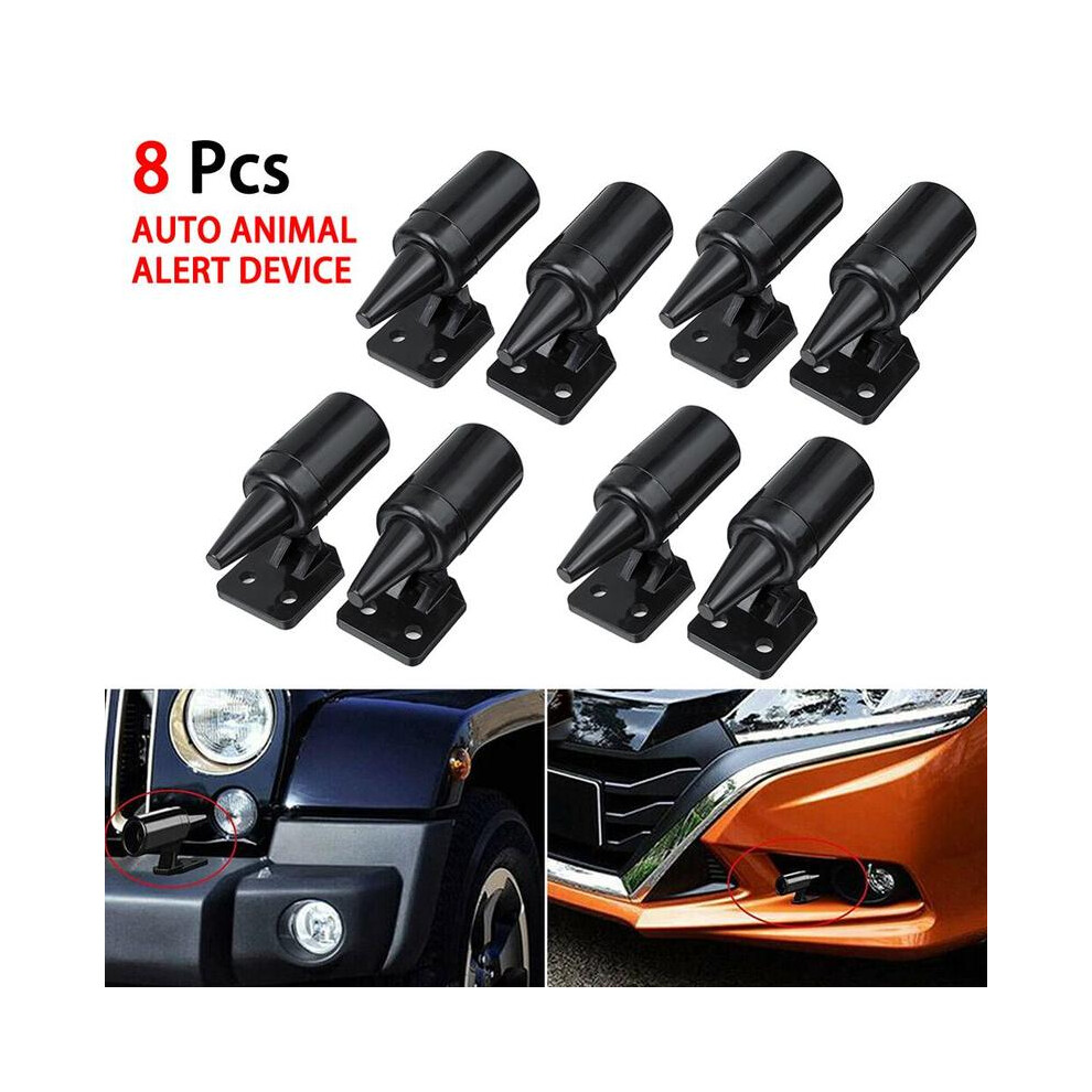 8Pcs Universal Motor Car Deer Whistle Device Automotive Animal Deer Warning 9132346948003