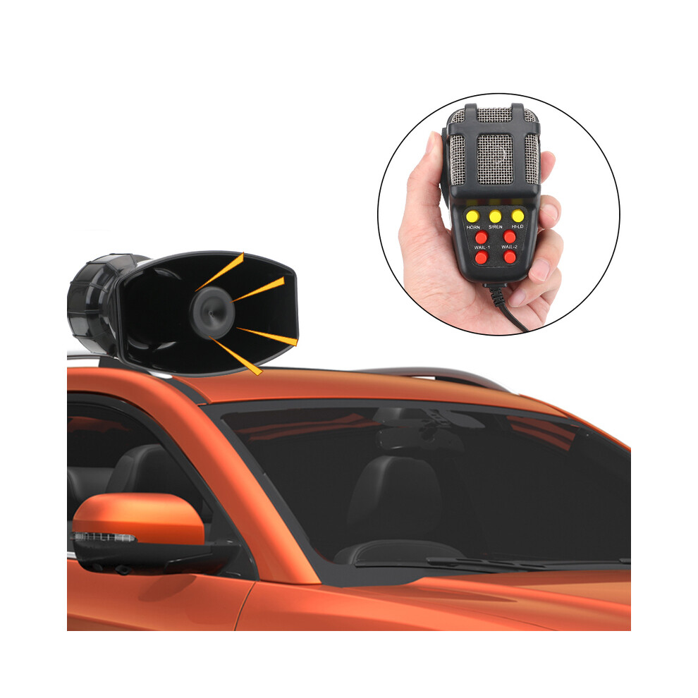 Speakers Loud Police Siren Air Horn Megaphone Tone Car Horn Car Warning 9132346949024