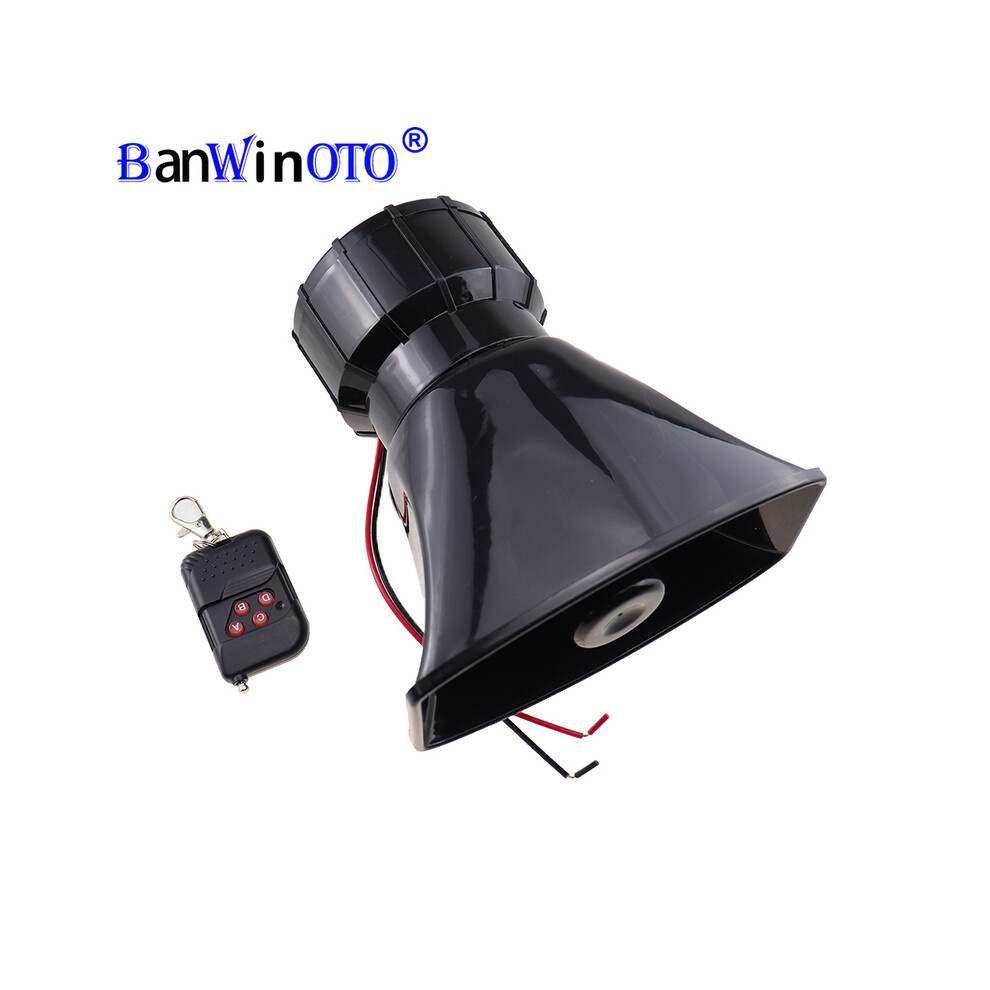12V Dc 7 Tones Sounds Wireless Electronic Siren Vehicle Truck Car Horn 9132346949185