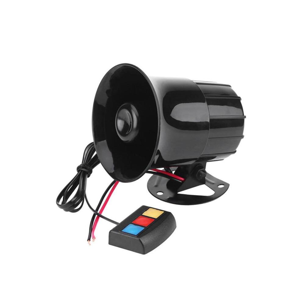Motorcycle Car Horn Alarm Siren 3 Tone Horn 12V Universal Loud Speaker 9132346951331