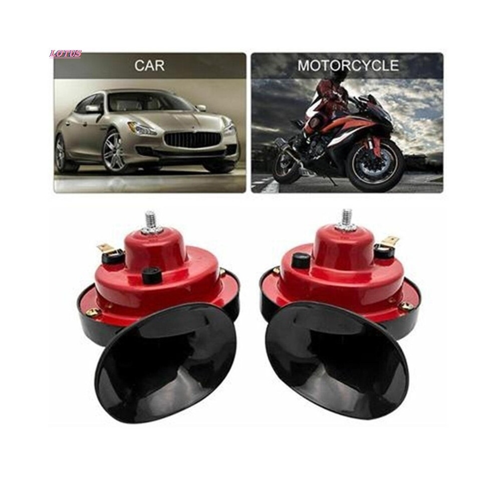 Car Horn 12V 300Db 4 Trumpet Super Loud Air Horn Compressor With Mounting 9132346952482