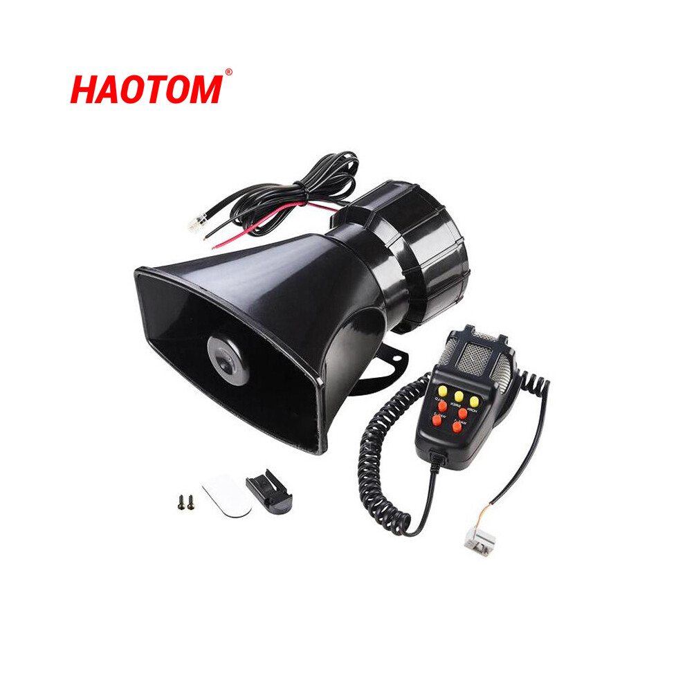 Car Electronic Warning Siren Motorcycle Alarm Firemen Ambulance Loudspeaker 9132346956947