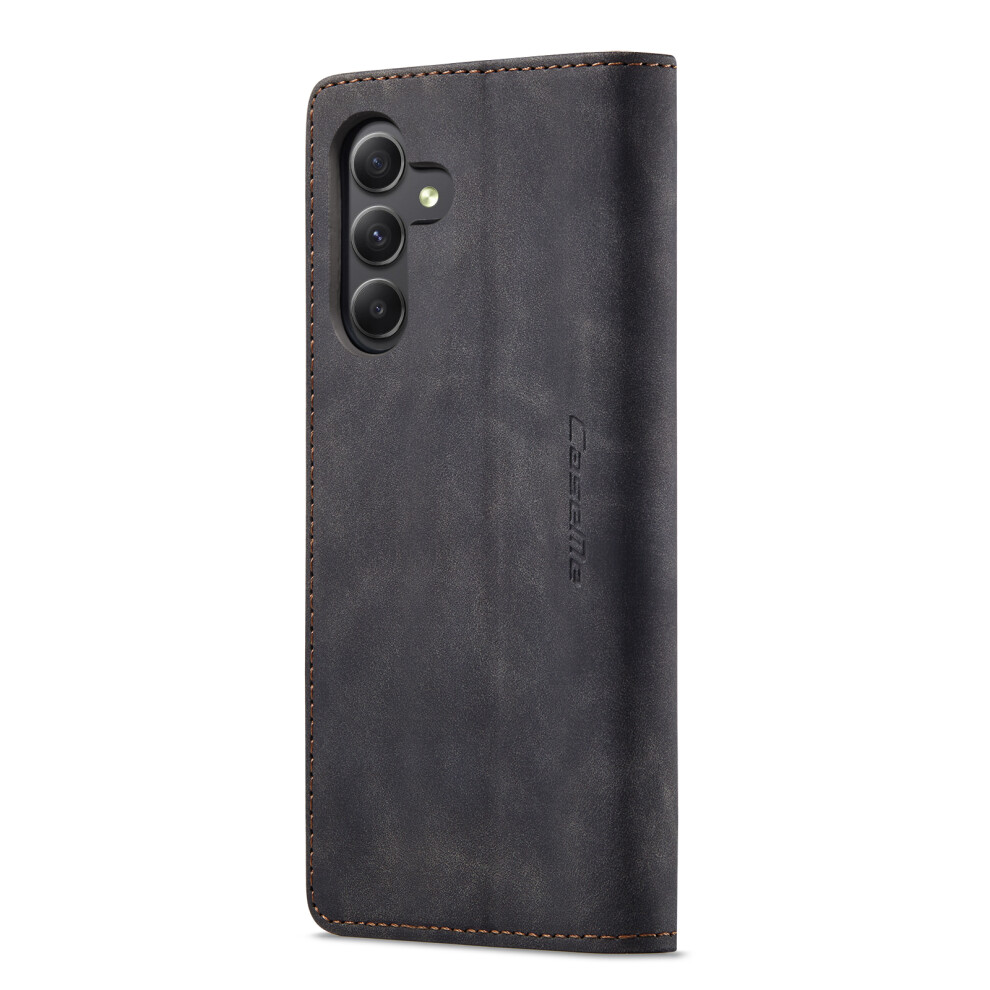 black--wallet-case-for-samsung-galaxy-a25-leather-flip