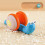 Pull String Snail Car Toy Baby Learn To Crawl And Pull Toy With Light And Music 2