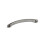 Brushed Nickel Bow Kitchen Cabinet Handle 160mm 2