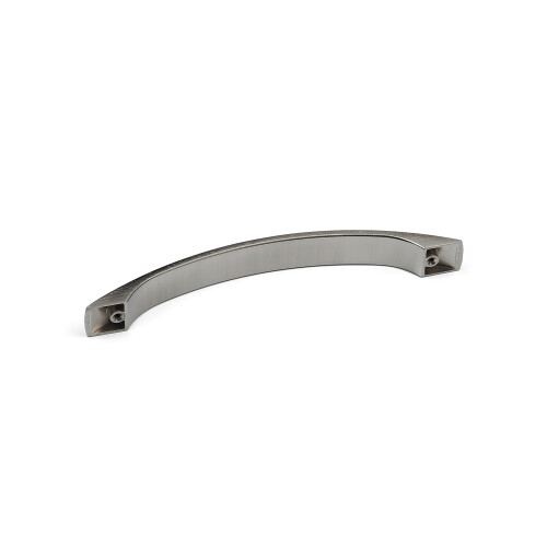 Brushed Nickel Bow Kitchen Cabinet Handle 160mm 1