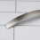 Brushed Nickel Bow Kitchen Cabinet Handle 160mm 4
