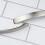Brushed Nickel Bow Kitchen Cabinet Handle 160mm 9