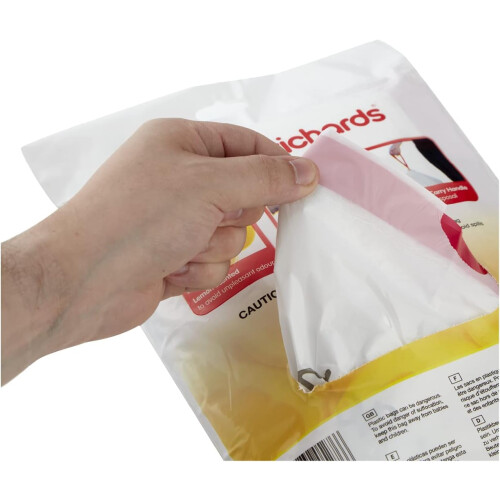 Morphy Richards Morphy Richards 979003 42-50L Lemon Scented Heavy Duty Drawstring Bin Liners, 20 Pack, White 1