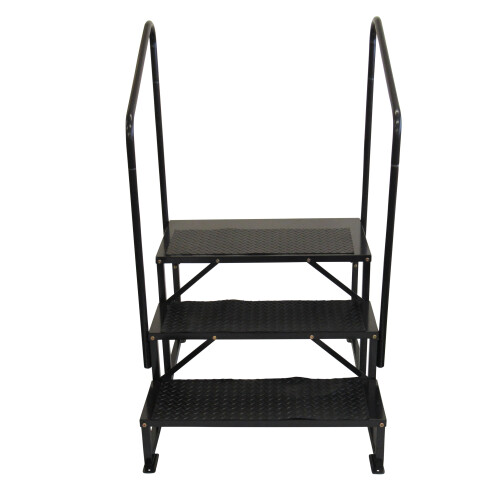Portable Staging Stairs Portacabin Steps 2 Step (Non Slip Bolt Down) 2