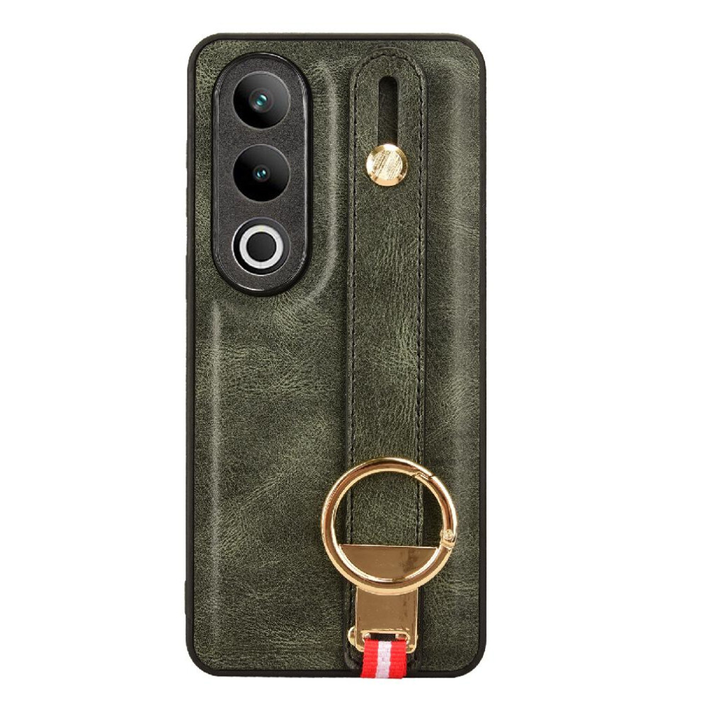 (Green) Case For Oneplus Nord Ce4 5G Compatibility Convenience Premium Pu Leather Wrist Strap Green 764762649272