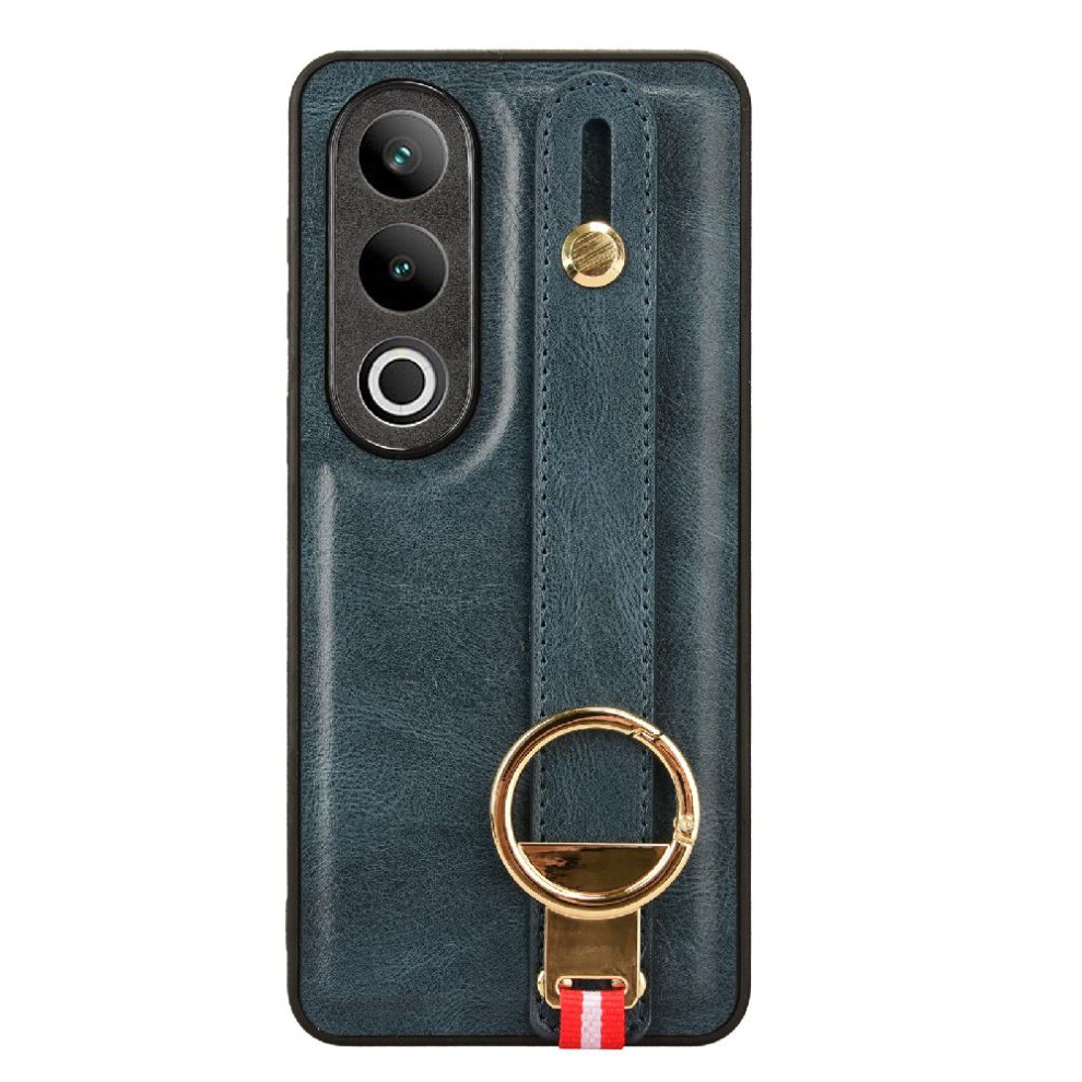 (Blue) Case For Oneplus Nord Ce4 5G Compatibility Convenience Premium Pu Leather Wrist Strap Blue 764762649265