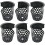 Pool Table Pockets Billiard Pockets Set Heavy Duty Billiard Ball Baskets 1