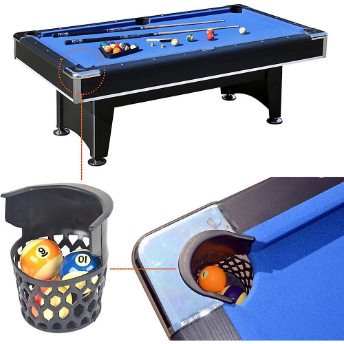 Pool Table Pockets Billiard Pockets Set Heavy Duty Billiard Ball Baskets 1