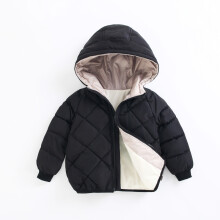(Black, 4-5Years) Kids Boys Girls Jackets Hooded Coats Outwear UK