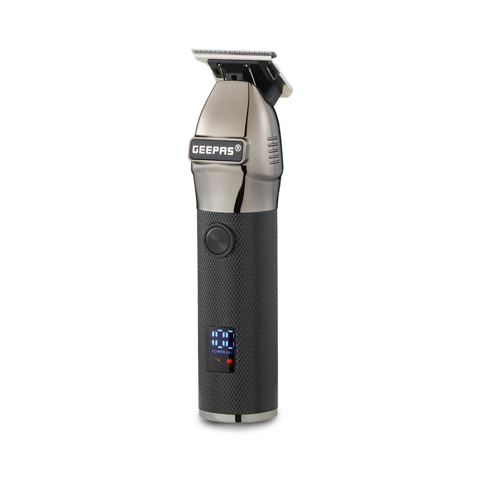 Geepas Hair Clipper Electric Stubble Beard Trimmer Usb Rechargeable